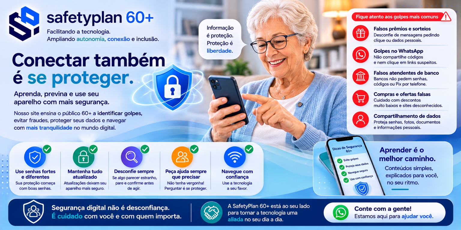 Conectar também é se proteger.