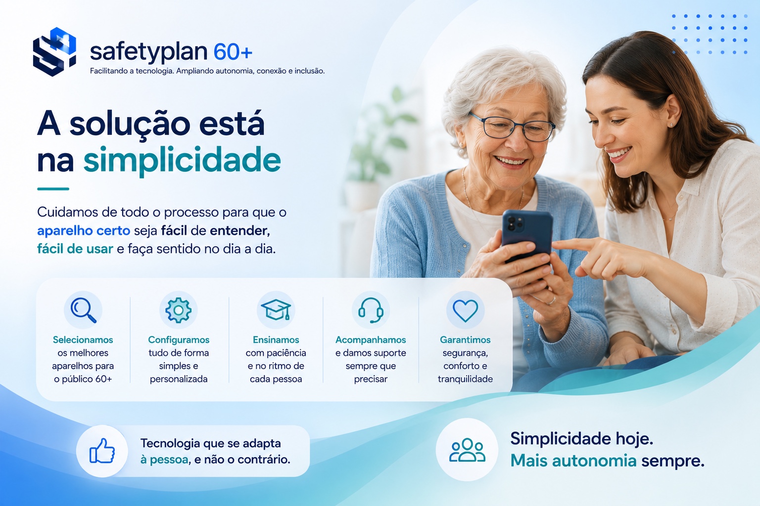 A solução está na simplicidade.
